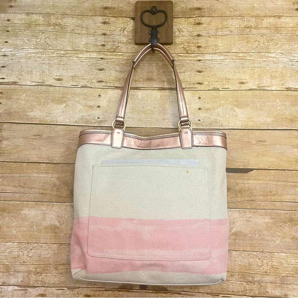 **PLEASE READ DESCRIPTION** Coach Audrey Natural … - image 10